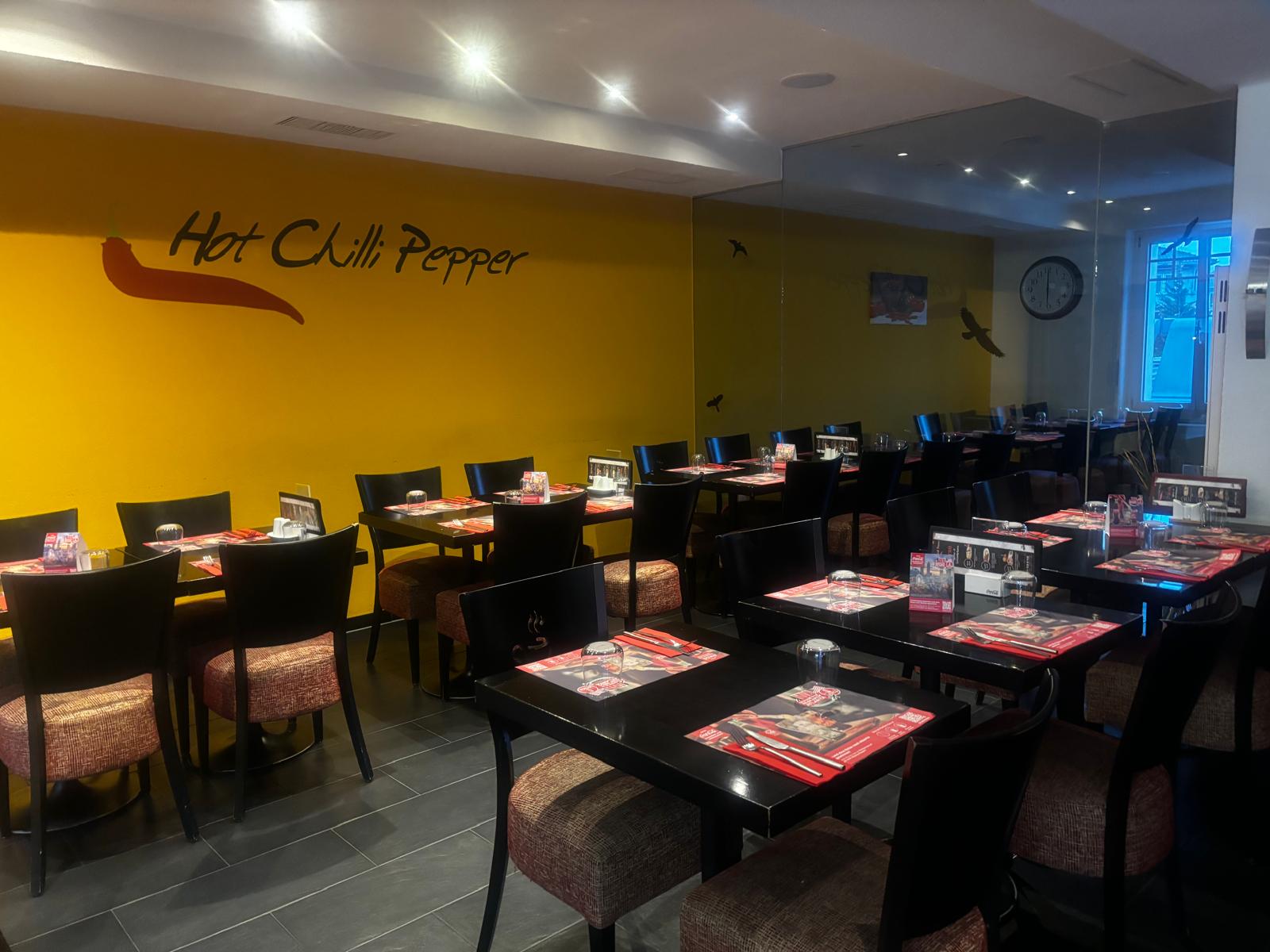 Gastraum des Hot Chilli Pepper in Ostermundigen